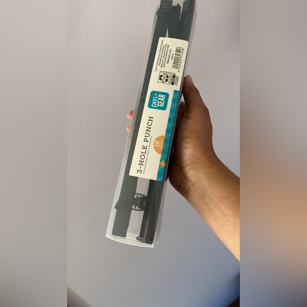 Three Hole Paper Punch